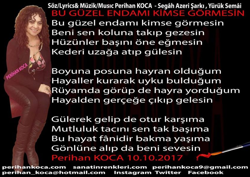 BU GÜZEL ENDAMI KİMSE GÖRMESİN